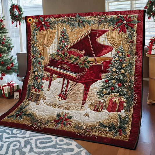 Christmas Piano WY1612005CL Quilt