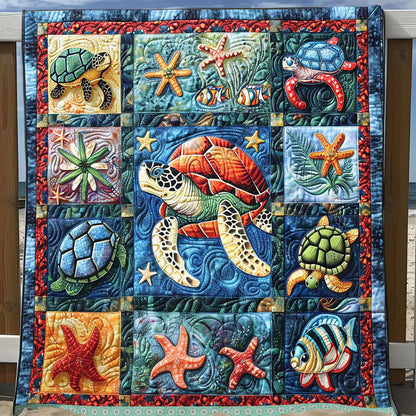 Aesthetic Turtle Sea WP0509002CL Quilt