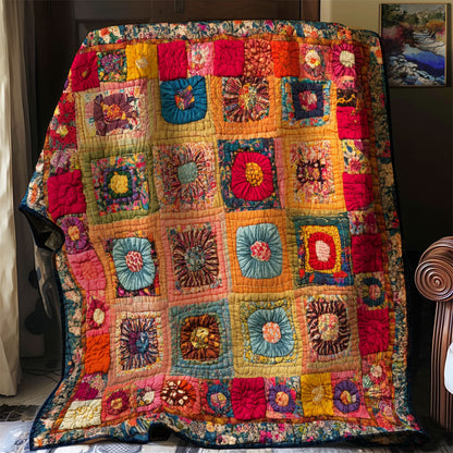 Blooming Patchwork WJ2712004CL Quilt