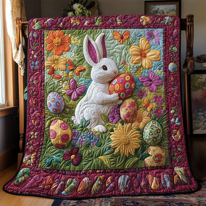 Easter Bunny Meadow WJ1501006CL Quilt