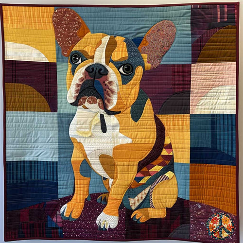 Radiant French Bulldog WN1510011CL Quilt