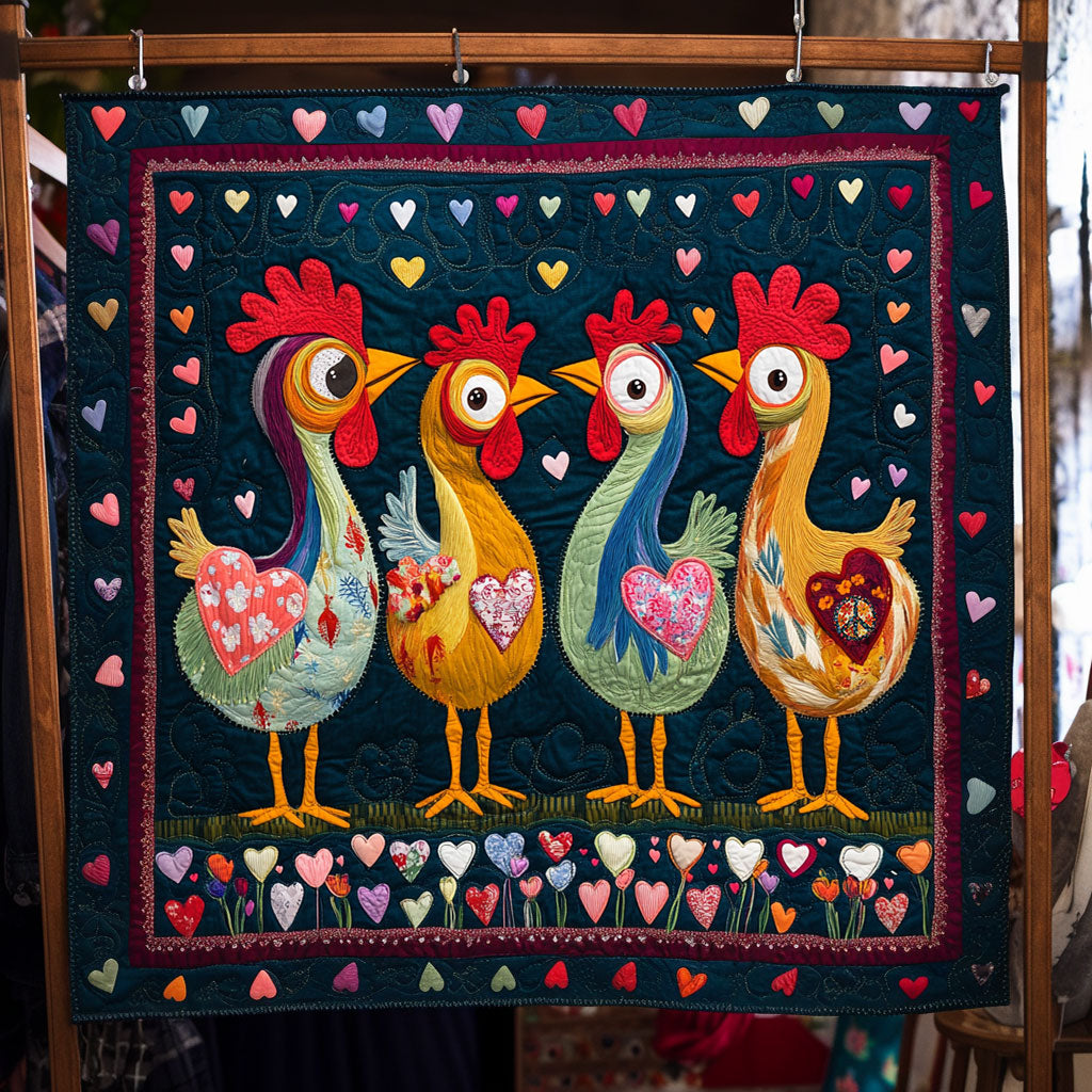 Chicken WJ1811013CL Quilt