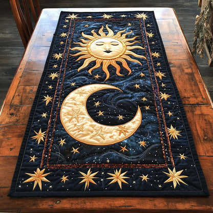 Velvet Cosmos CP0805038CL Quilted Table Runner