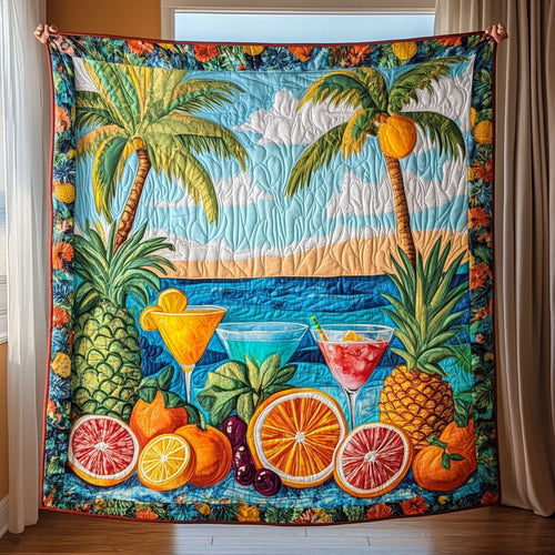 Tropical Breeze CP1905024CL Quilt