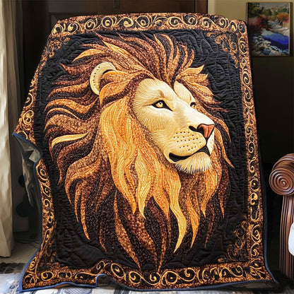 Native American Lion WP0802027CL Quilt