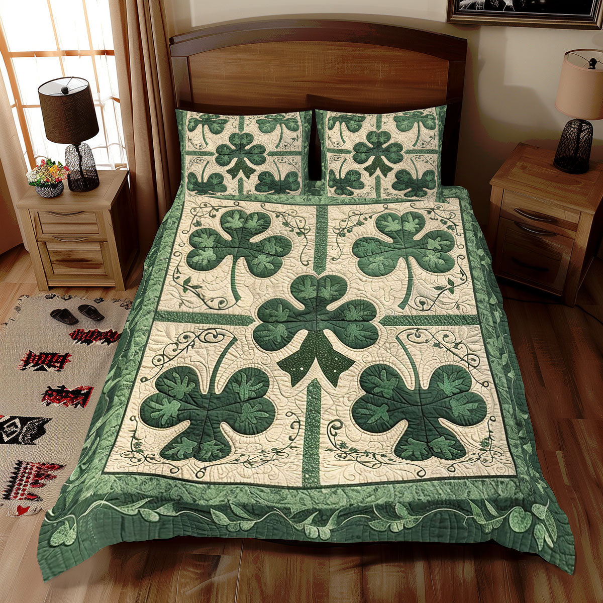 Irish Shamrock WJ0411028CL Duvet Cover Set