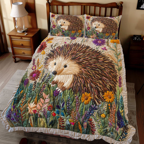 Hedgehog Flower WX1812071CL Duvet Cover Set