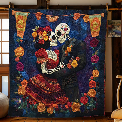 Day Of The Dead Love WN2810017CL Quilt