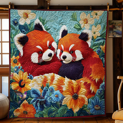 Couple Red Panda WY0212049CL Quilt