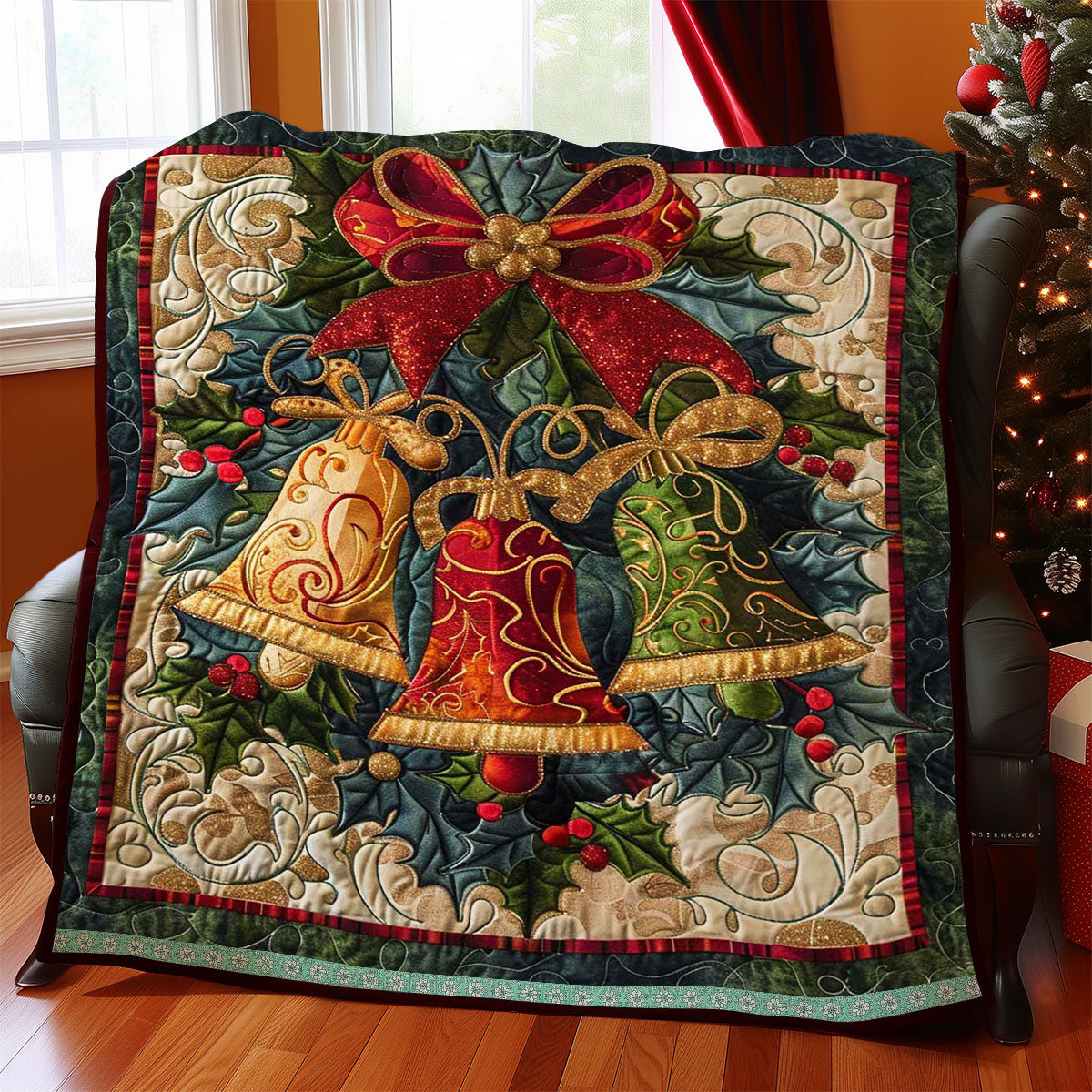 Jingle Bells WJ1309012CL Quilt