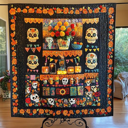 Día de Muertos WU0111004CL Quilt