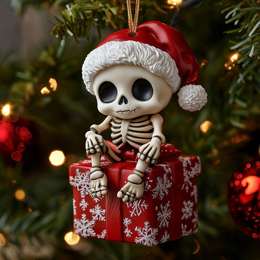 Santa Bones CP2411197CL Christmas Ornament