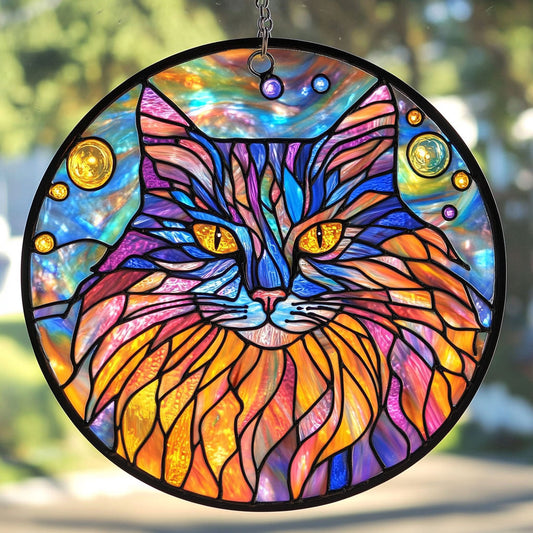 Cat Color WT1403010CL Suncatcher
