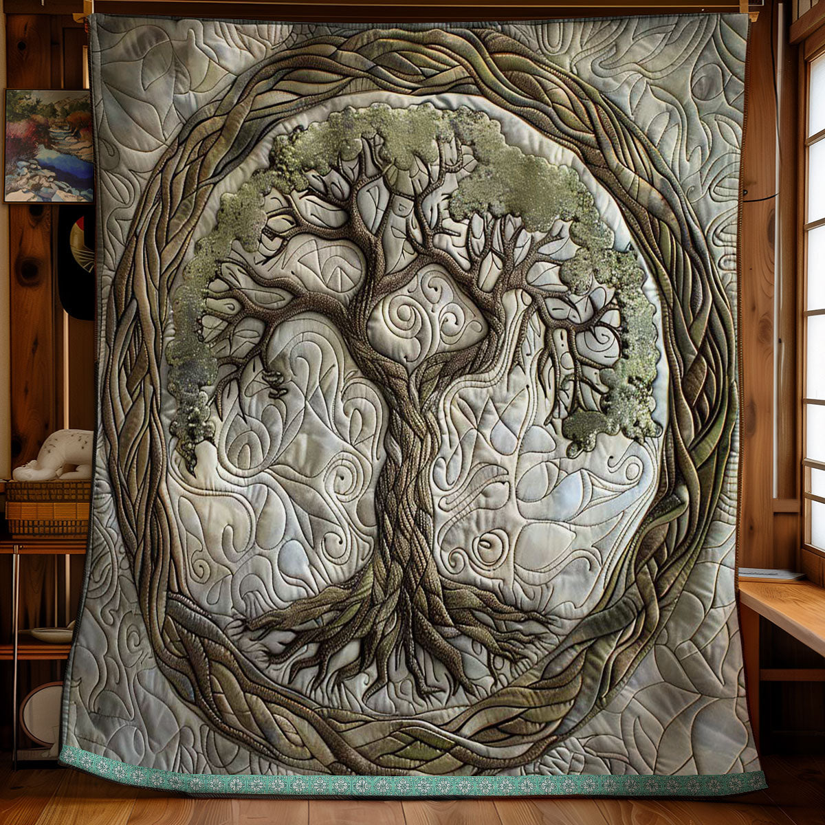Tree Of Life Celestial Dreams WN1209053CL Quilt