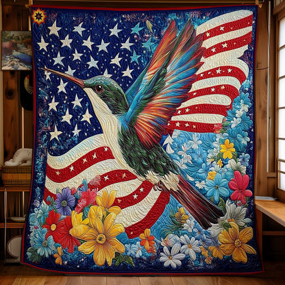America Hummingbird WY2111030CL Quilt