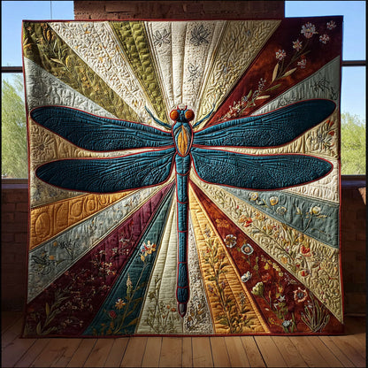 Graceful Dragonfly CW0609035CL Quilt