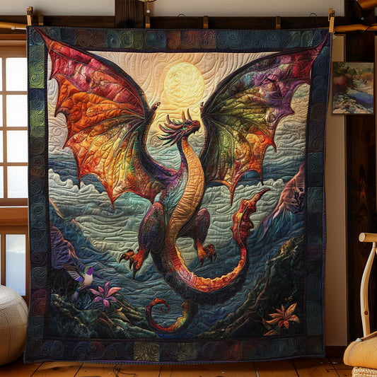 Butterfly Winged Dragon WN1912043CL Quilt