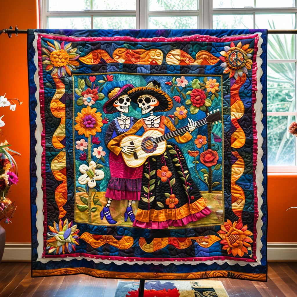 Day Of The Dead WJ0511009CL Quilt