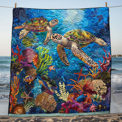 Sea Turtle WJ1909015CL Quilt