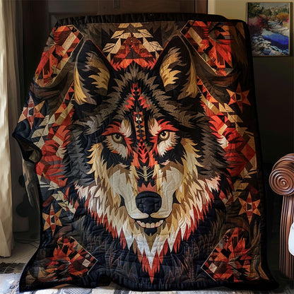 Wolf Native American WJ3012025CL Quilt