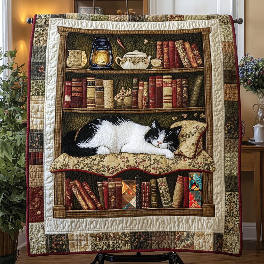 Bookish Cat Comfort WG0403014CL Quilt