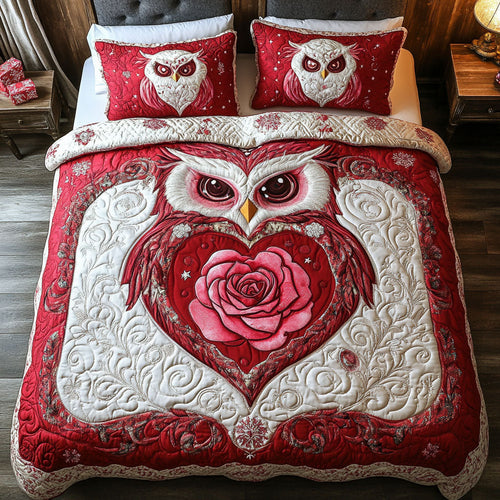 Owl Valentine WX0701078CL Duvet Cover Set