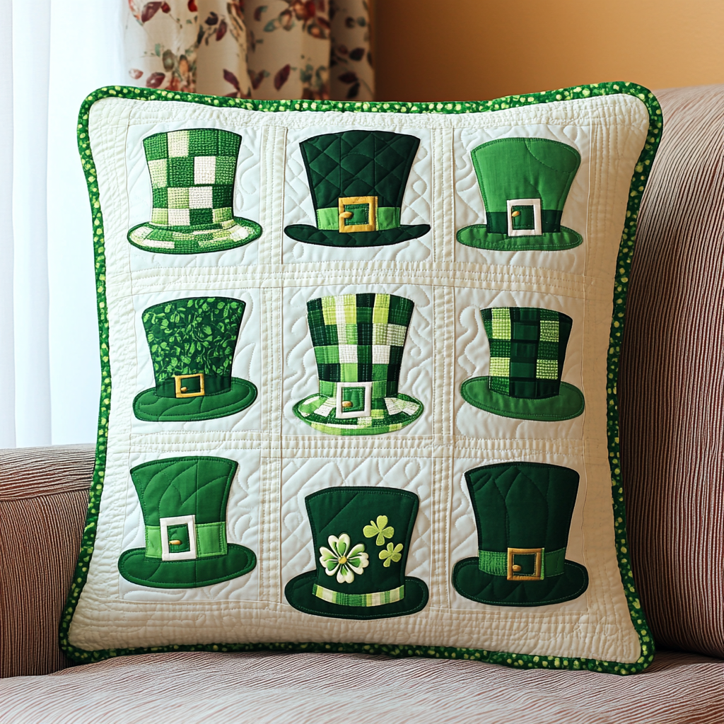 St Patrick's Day XR0912003CL Quilt Pillow Case