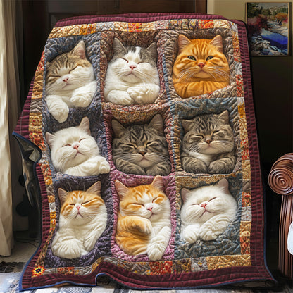 Cute Cat YR2712055CL Quilt