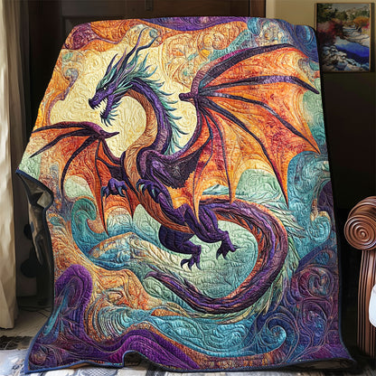 Dragon Abstract WY0602133CL Quilt