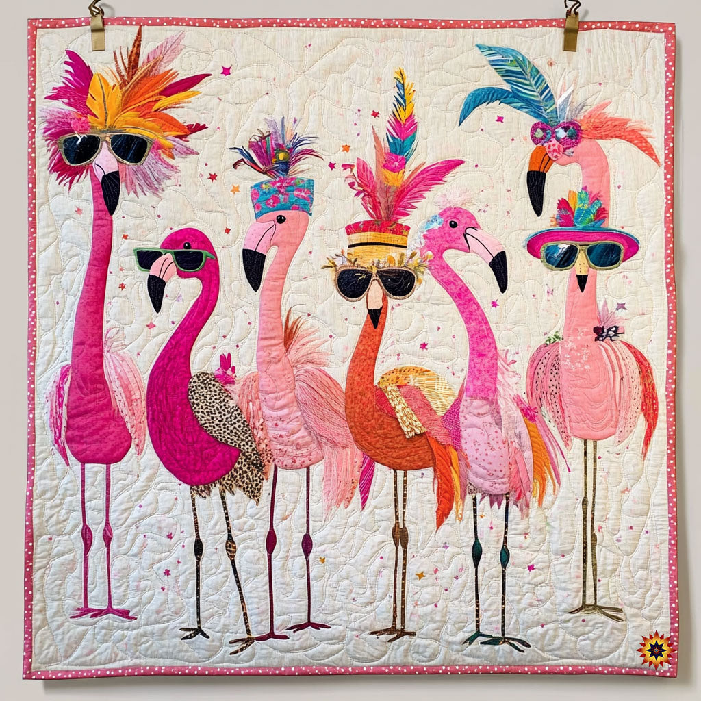 Fashion Flamingo WY0411005CL Quilt