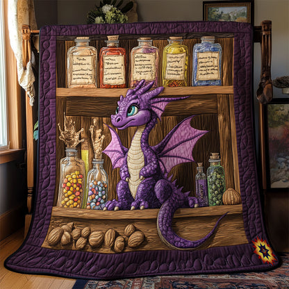 Purple Dragon WY2311023CL Quilt