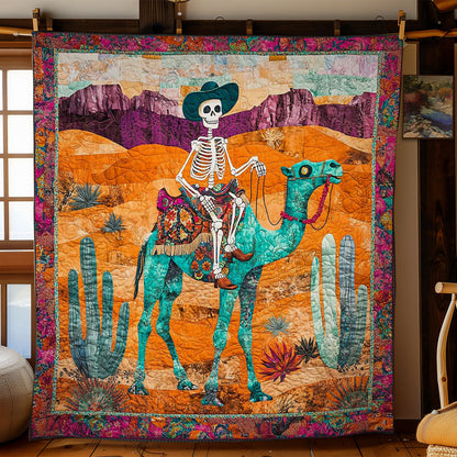 Desert Skeleton Cowboy WN0411041CL Quilt