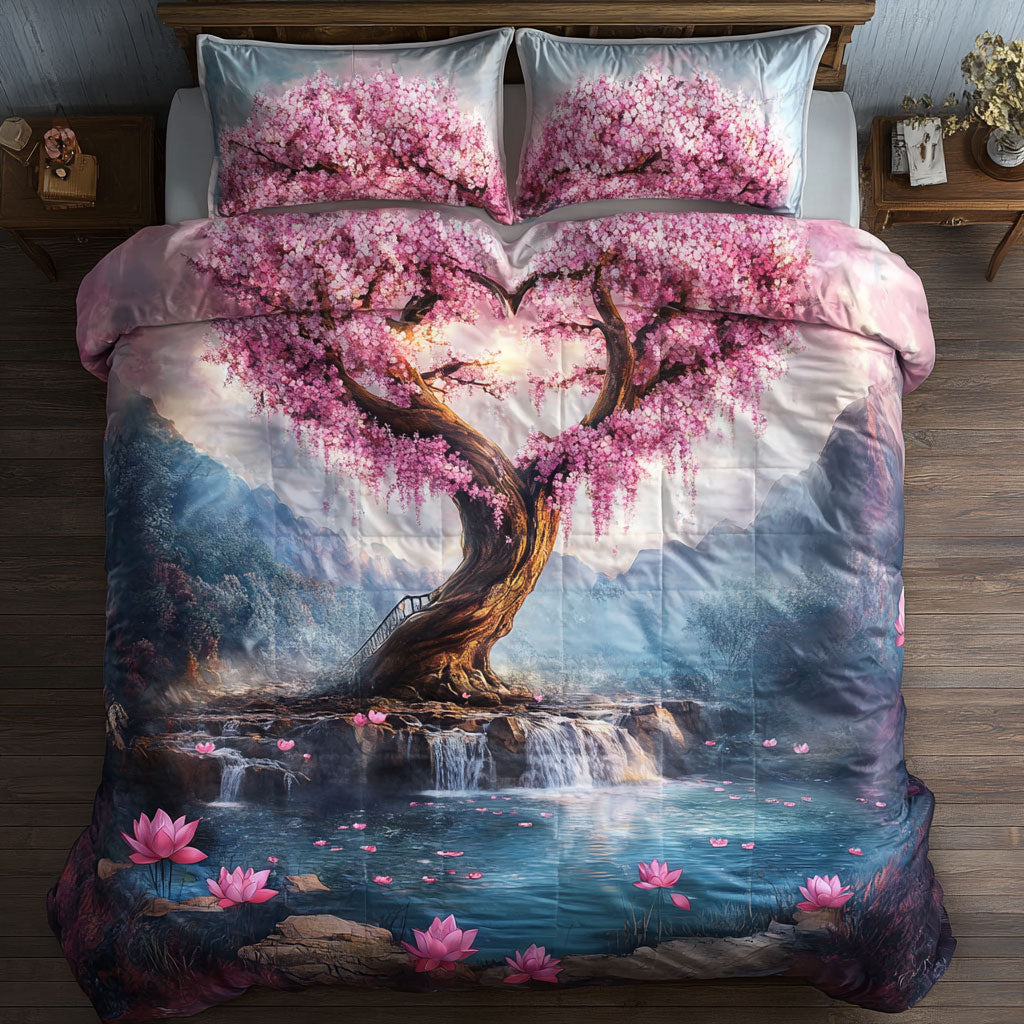 Heart Shaped Tree Life WT1402001CL Duvet Cover Set