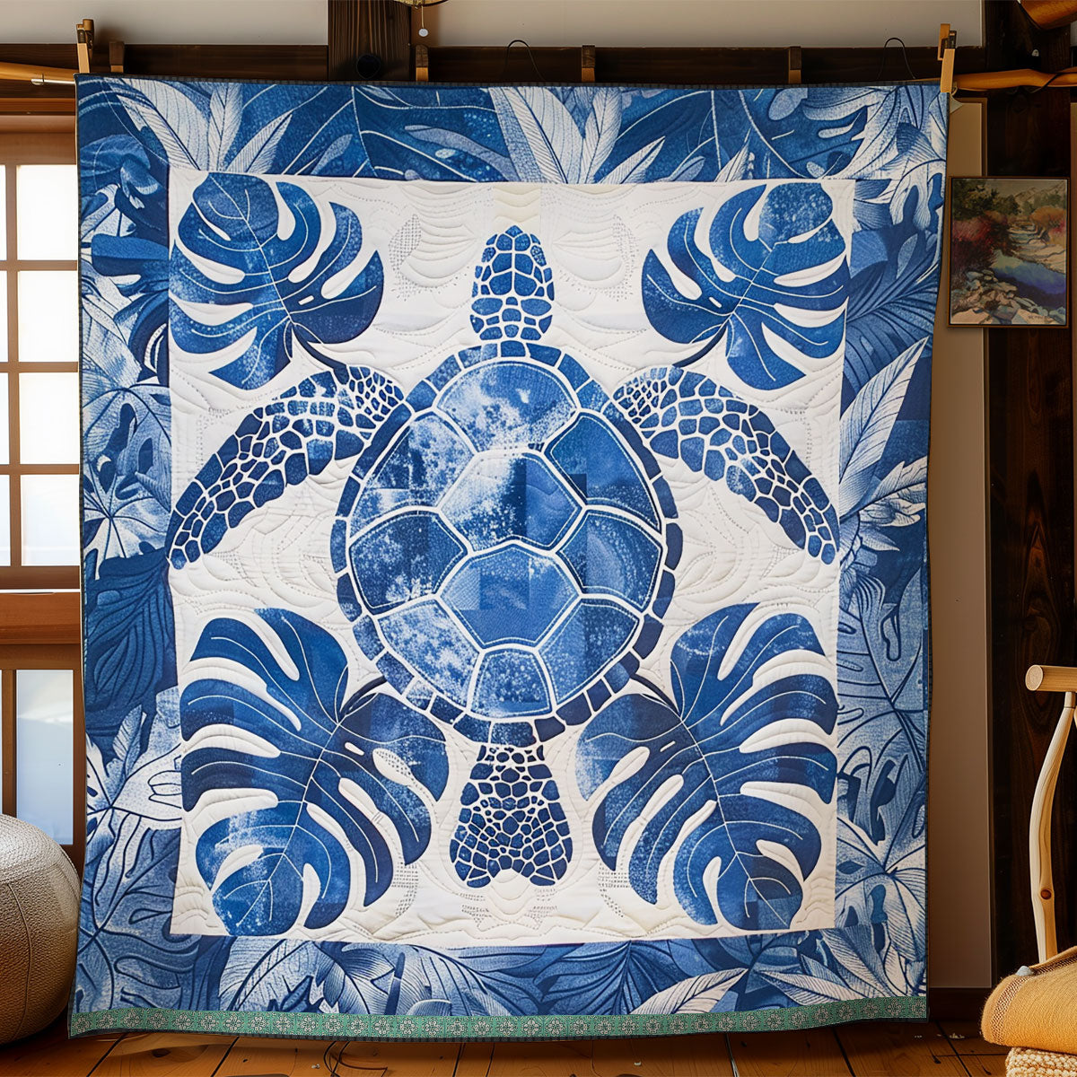 Hawaiian Turtle WN1209096CL Quilt