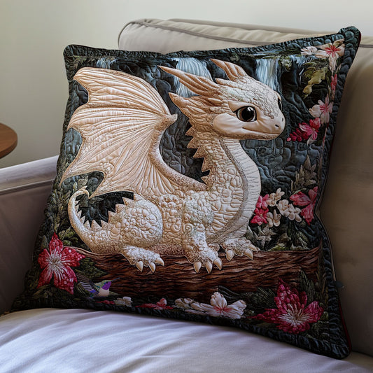 Baby Dragon In Forest WY1612132CL Quilt Pillow Case
