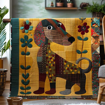 Fancy Dachshund WN1510041CL Quilt