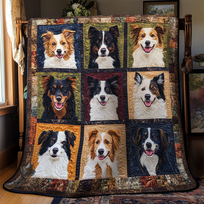 Rustic Border Collies WN2910037CL Quilt