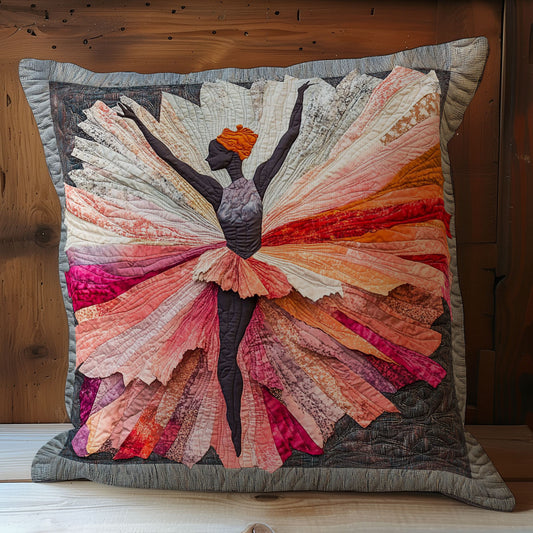 Black Ballerina WY2701004CL Quilt Pillow Case