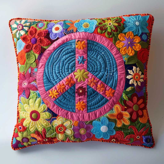 Trippy Hippie Sign WJ1909044CL Quilt Pillow Case