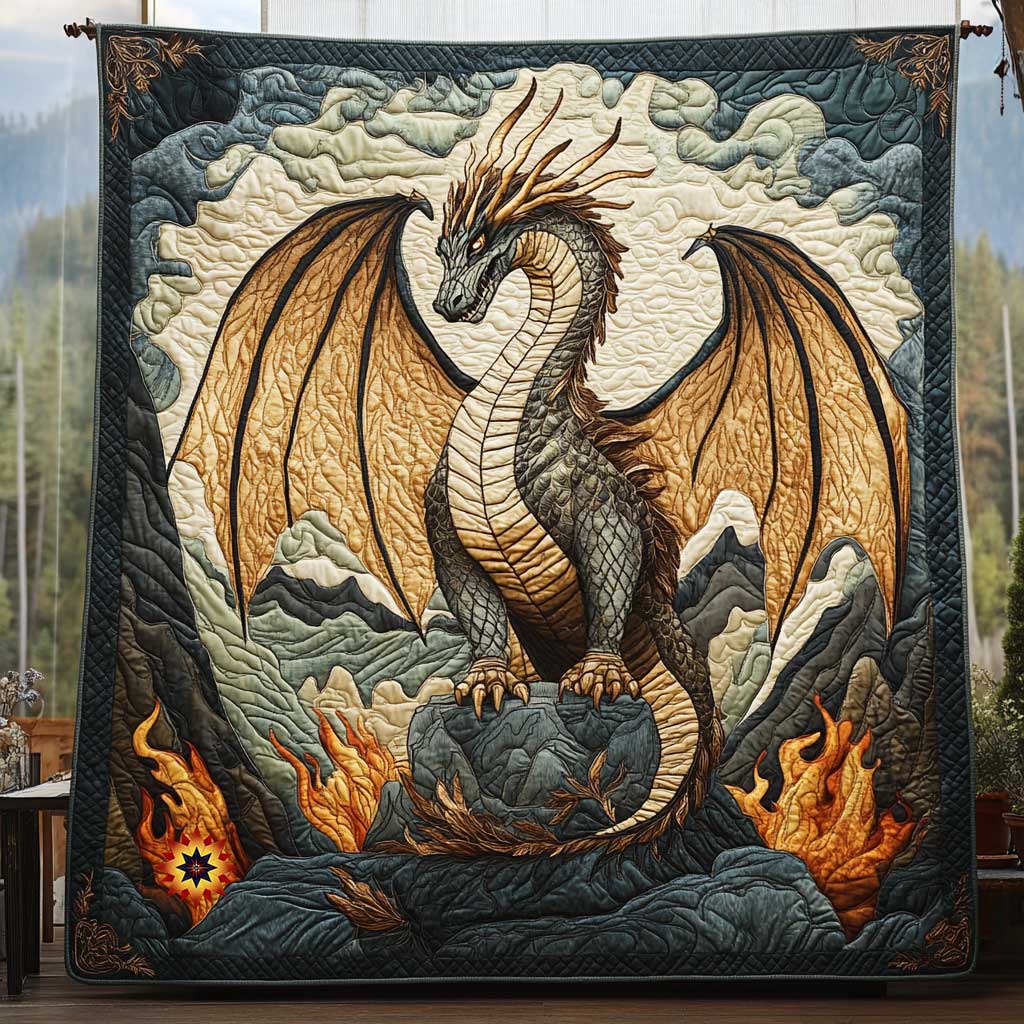 Mountain Dragon Spirit WP0512014CL Quilt
