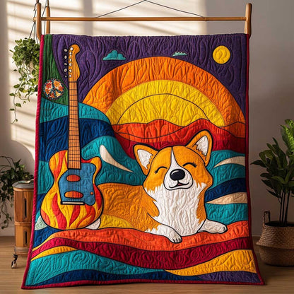 Corgi Seaside Serenade WN0410041CL Quilt