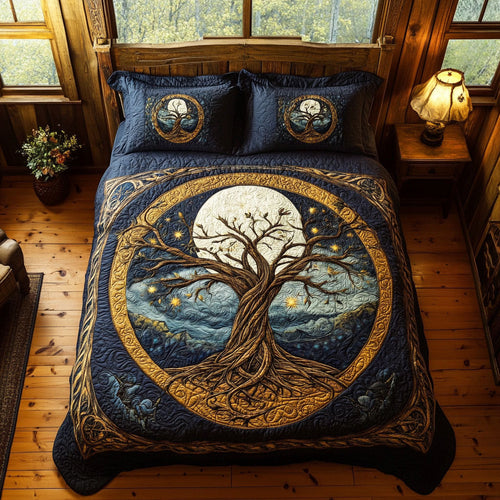 Tree Of Life Circle WY1801039CL Duvet Cover Set