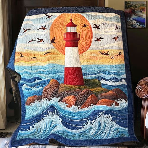Twilight Lighthouse CW1407048CL Quilt