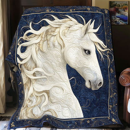 White Horse Portrait WY1502080CL Quilt