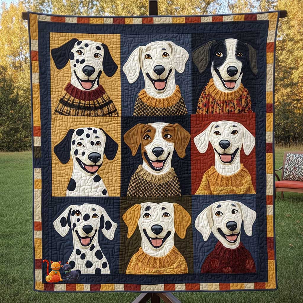 Dalmatian Snuggle WN0110004CL Quilt