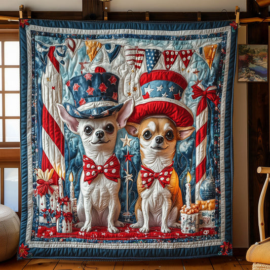 Chihuahua Party CP1205054CL Quilt