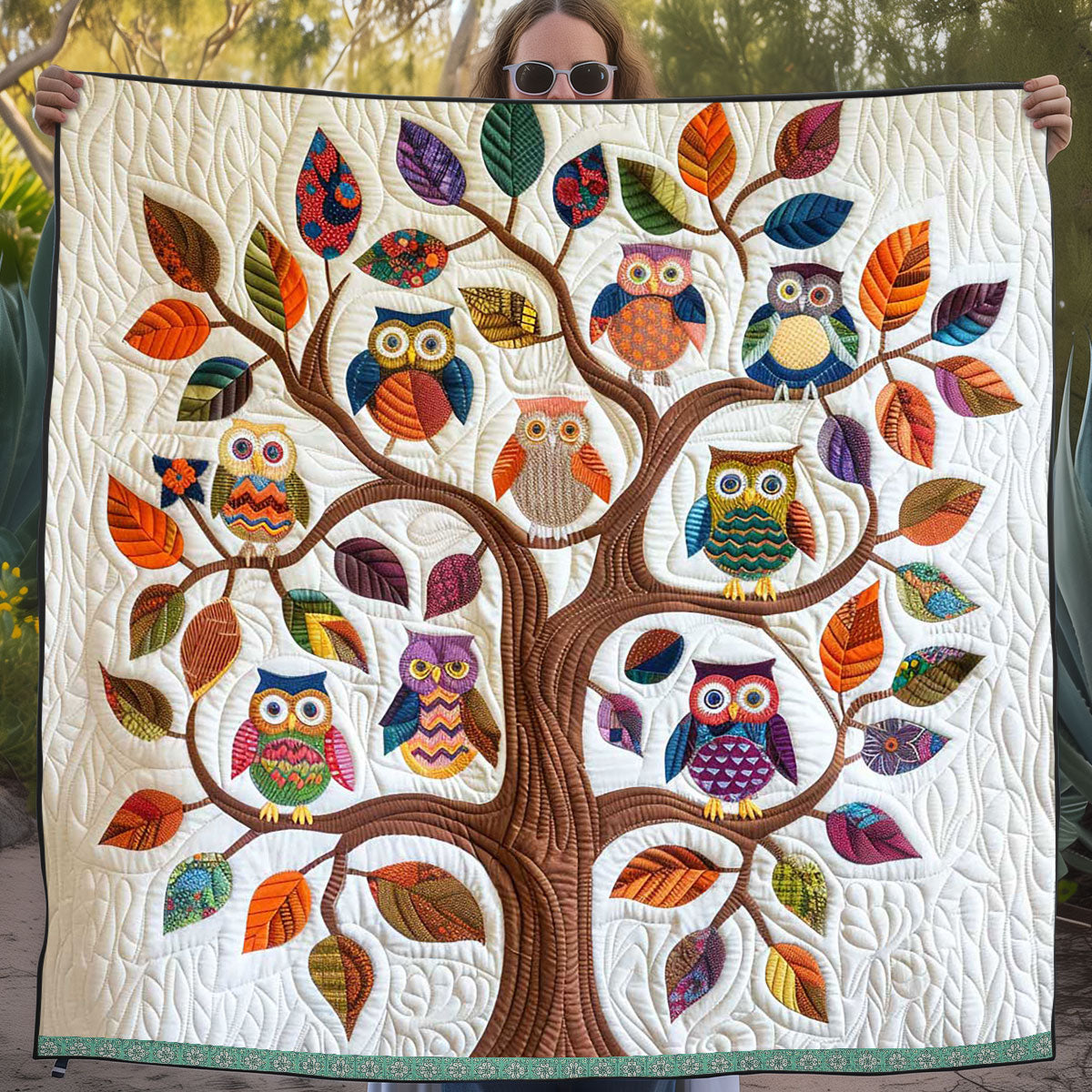 Baby Owls WJ2809001CL Quilt