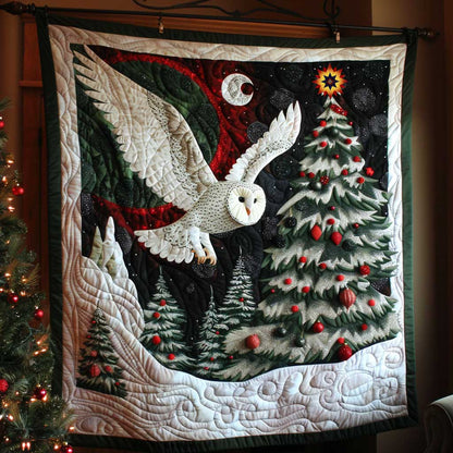 Owl Spirit Christmas WP1710020CL Quilt