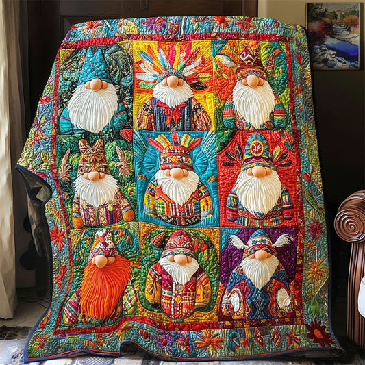 Native American Gnome WY0801042CL Quilt