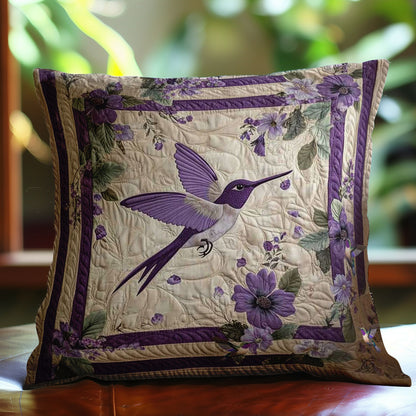 Hummingbird Lilac Dream WN0310107CL Quilt Pillow Case